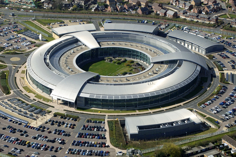 GCHQ doughnut. Used without permission from their website. Because fuck you