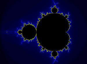 Default view of a mandlebrot generated by fractal.pl