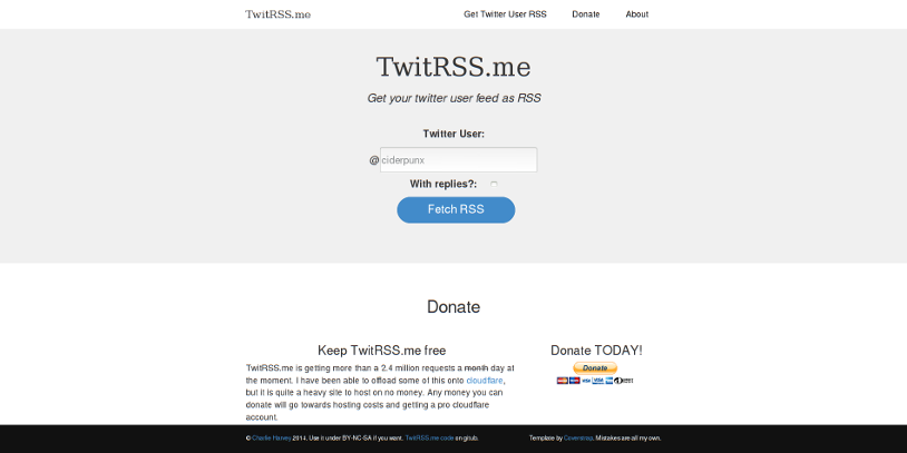 Rebuilding TwitRSS.me in javascript with YQL and Data URIs cover image