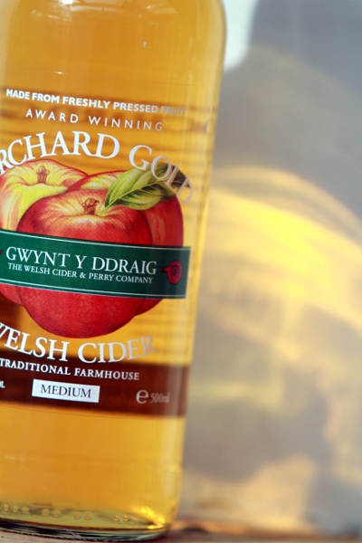 Orchard Gold Welsh Cider, by Gwynt Y Ddraig